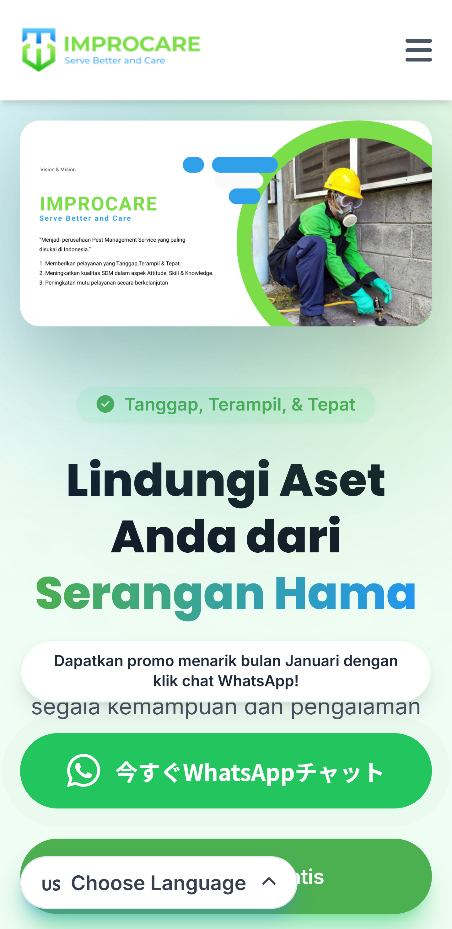 PestControl.my.id Landing Page